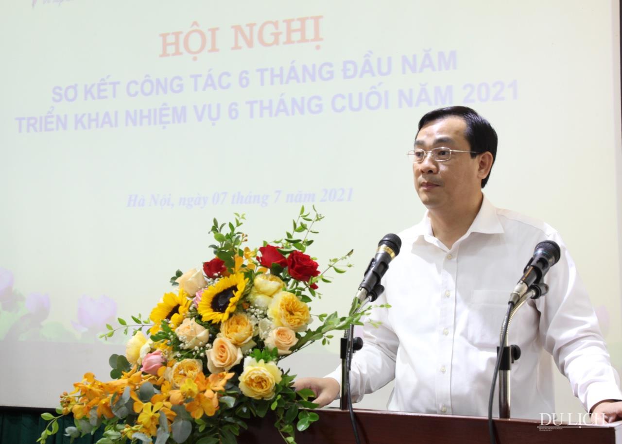 Tổng cục trưởng Nguyễn Trùng Khánh phát biểu khai mạc hội nghị